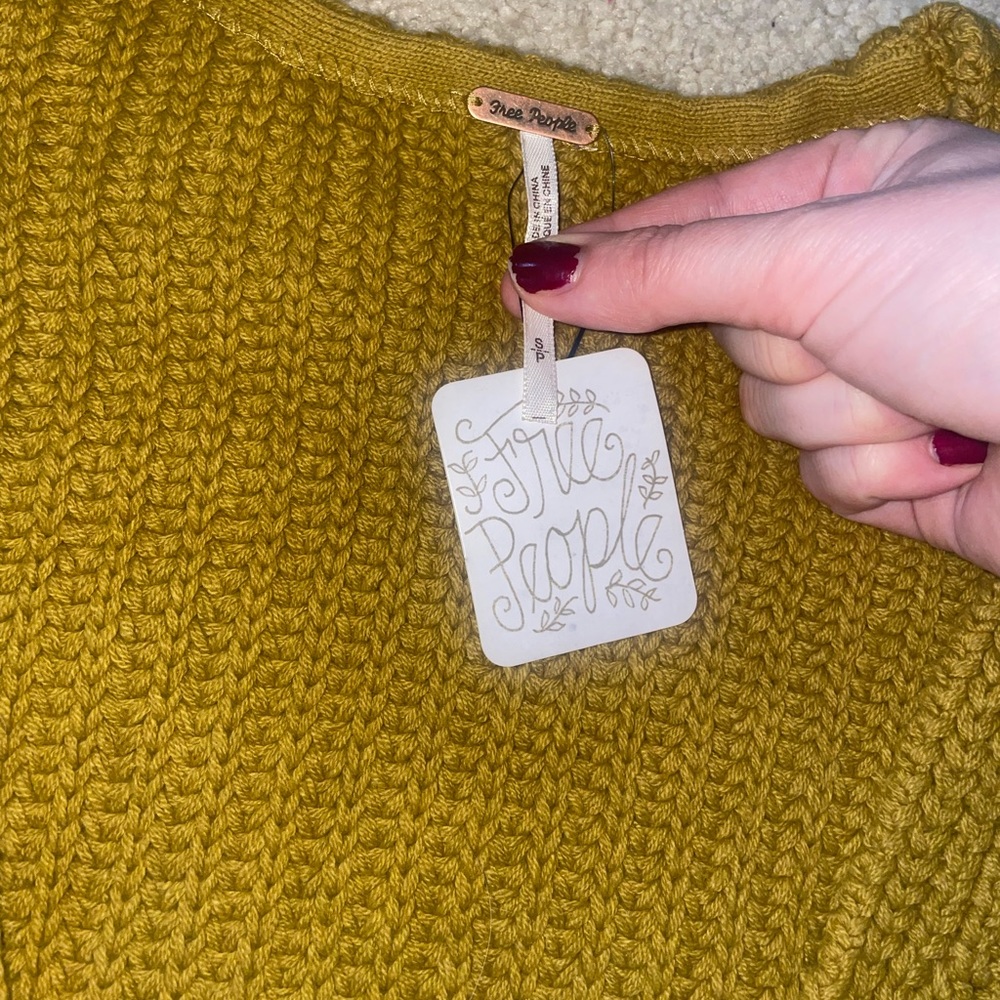 Free People sweater.